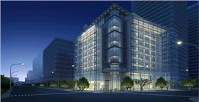 中外運(yùn)世博辦公樓無電照明