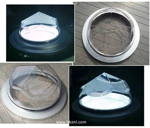 香港正能量鉆石形采光罩實(shí)物圖 香港正能量鉆石形采光罩實(shí)物圖