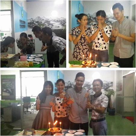 生日快樂！&mdash;&mdash;正能量科技為員工慶生