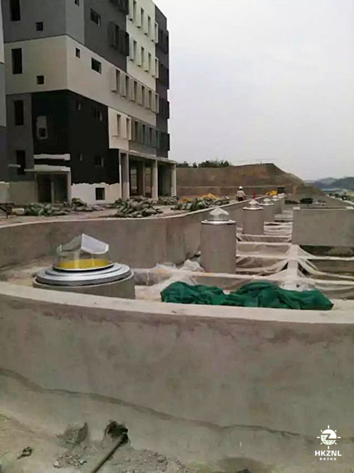 室外鉆石形采光裝置安裝圖 室外鉆石形采光裝置安裝圖