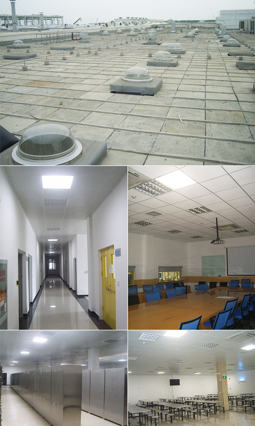 陽光照明走廊通道、會議室、儲存室、食堂應(yīng)用