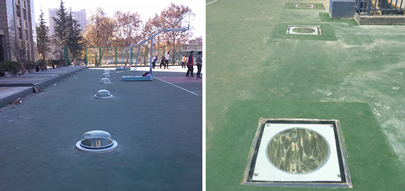 無電照明系統(tǒng)室外采光部分 無電照明系統(tǒng)室外采光部分