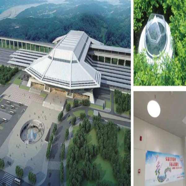 柳州高鐵站雙模式無電照明項目