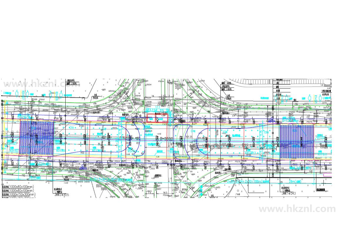 廣東XX路口隧道設(shè)計方案圖 廣東XX路口隧道設(shè)計方案圖